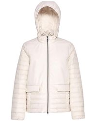 Geox - Myluse Quilted Hooded Jacket - Lyst