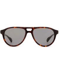 PETER AND MAY - Tortoise Pilot Sunglasses - Lyst