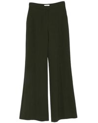 Elie Saab - Pressed-Crease Trousers - Lyst