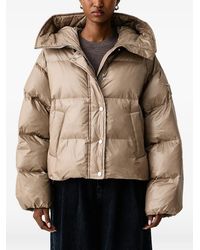 Pinko - Technical Canvas Jacket With Hood - Lyst