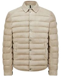 Moncler - Button Padded Jacket - Lyst