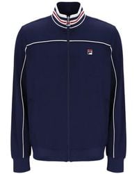 Fila - Chaqueta De Chándal Federico A Rayas - Lyst