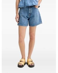 Marc O' Polo - Short En Jean À Patch Logo - Lyst