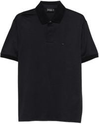 Emporio Armani - Cotton Polo Shirt - Lyst