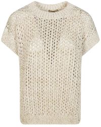 Herno - Perforated T-Shirt - Lyst