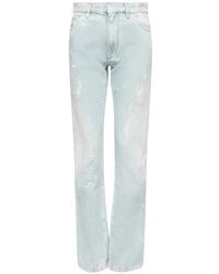 MM6 by Maison Margiela - Straight-Leg Jeans - Lyst