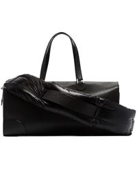 Moncler Sac de voyage X Valextra - Noir