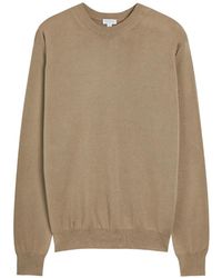 Sunspel - Pull En Maille Fine - Lyst