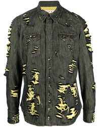 Marni - Camisa Vaquera Con Efecto Envejecido - Lyst