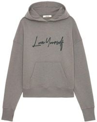 Zadig & Voltaire - Love Yourself Rhinestone Hoodie - Lyst