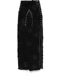 Who Decides War - Grommet Arch Maxi Skirt - Lyst