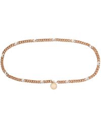 Stella McCartney - Crystal-Embellished Chain Belt - Lyst