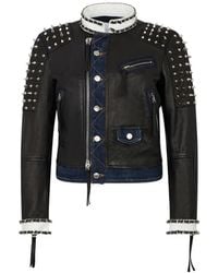DSquared² - Chic Rebel Biker Jacket - Lyst