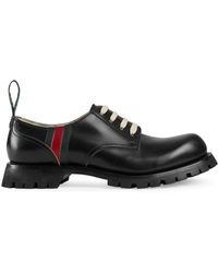 Gucci Derbys noirs Arley Team
