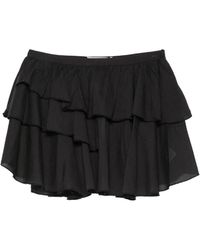 GIMAGUAS - Joan Ruffled Mini Skirt - Lyst