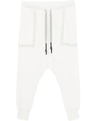 69 - Elasticated-Waistband Drop-Crotch Trousers - Lyst