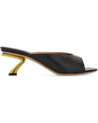 Ferragamo - S-Shaped Heel Slides - Lyst