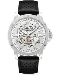 Kenneth Cole - Montre Skeleton Automatique 44 Mm - Lyst