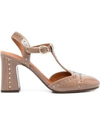 Chie Mihara - Brogue-Detail T-Bar Pumps - Lyst