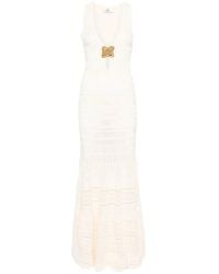 Elisabetta Franchi - ビジュートリム マキシドレス - Lyst