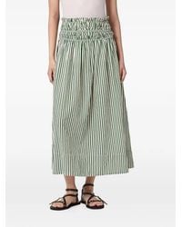 AllSaints - Kali A-Line Midi Skirt - Lyst