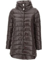 Herno - Amelia Funnel-neck Padded Coat - Lyst