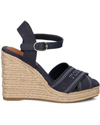 Tommy Hilfiger - Sandalen Aus Leder - Lyst