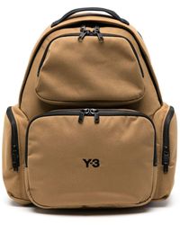 Y-3 - Logo-embroidered Padded Backpack - Lyst