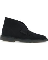 mens black desert boots sale