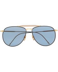 Thom Browne - 907 Pilot-frame Sunglasses - Lyst