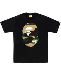 A Bathing Ape - 1St Camo Graphic T-Shirt - Lyst