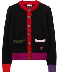 PUCCI - Color-Block Pocket Cardigan - Lyst