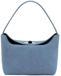 Christopher Esber - Turnlock Mini-Tasche Aus Wildleder - Lyst