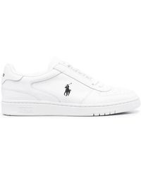 Polo Ralph Lauren - Sneakers Mit Logo-Print - Lyst