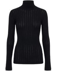Maria McManus - Thermal Mock Ribbed-Knit Top - Lyst