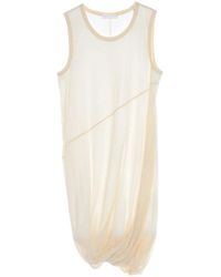 Helmut Lang - Bubble Sheer-Overlay Dress - Lyst