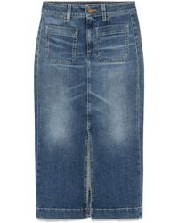 The Seafarer - Anne Midi Skirt - Lyst