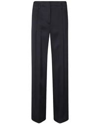 Semicouture - Guiditta Straight-Leg Trousers - Lyst