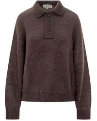 Studio Nicholson - Dune Buttoned Polo Shirt - Lyst