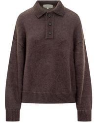 Studio Nicholson - Dune Buttoned Polo Shirt - Lyst