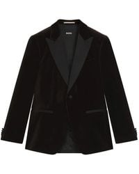 BOSS - Slim-Fit Tuxedo Jacket - Lyst