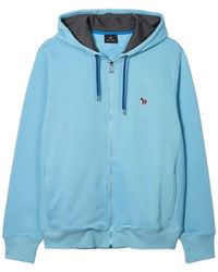 Paul Smith - Zebra-Motif Zip-Up Hoodie - Lyst