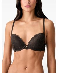 Twinset - Lace-Trim Push-Up Bra - Lyst