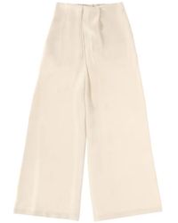 Alysi - Flared Trousers - Lyst