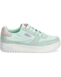 Fila - Logo-Patch Sneakers - Lyst