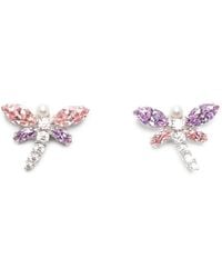Swarovski - X Ariana Grande Dragonfly Crystal Earrings - Lyst