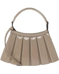 Lacoste - Runway Mini Patent-Leather Lenglen Purse Bag - Lyst