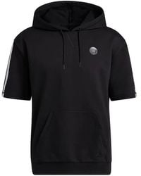 adidas - X Donovan Mitchell Three-Stripe Hoodie - Lyst