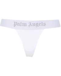 Palm Angels - Logo-waistband Jersey Thong - Lyst
