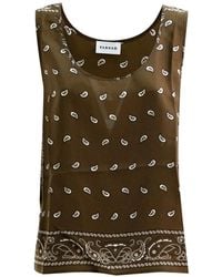 P.A.R.O.S.H. - Top Met Patroon - Lyst